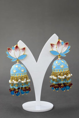 AVINTA SKY JHUMKA EARRING