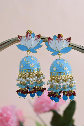 AVINTA SKY JHUMKA EARRING