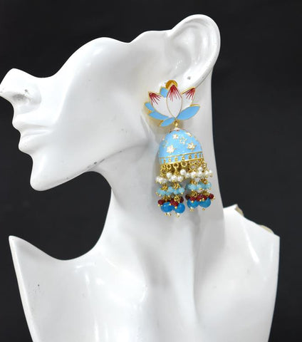 AVINTA SKY JHUMKA EARRING