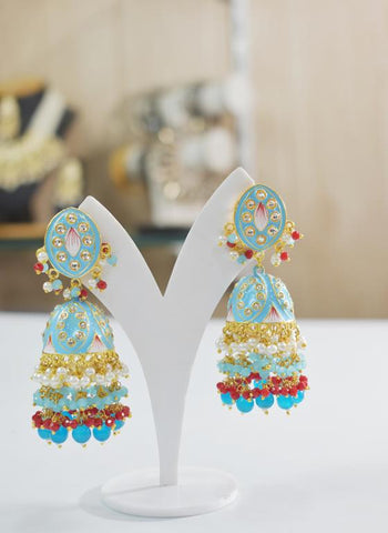 SKY ZAVERI JHUMKA EARRING