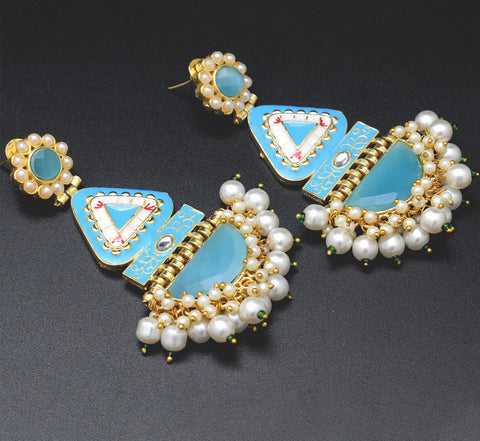 Aqua Misha Earring