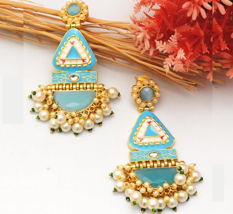 Aqua Misha Earring